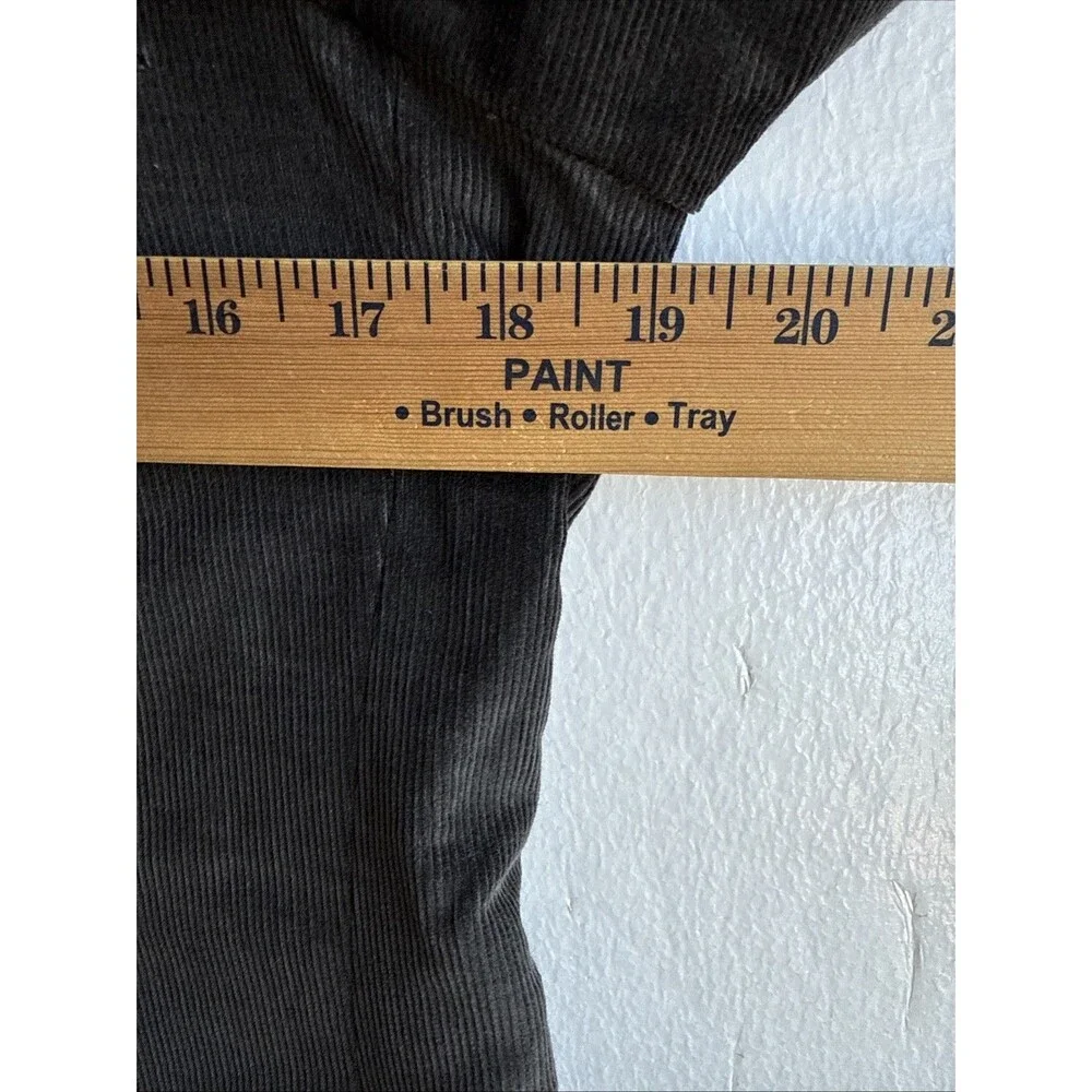 VTG 70s Levis Menswear Gray Corduroy Blazer Mens 40L Sport Coat Jacket 2 Button